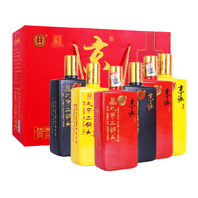 永丰牌北京二锅头优级纯粮酒4瓶