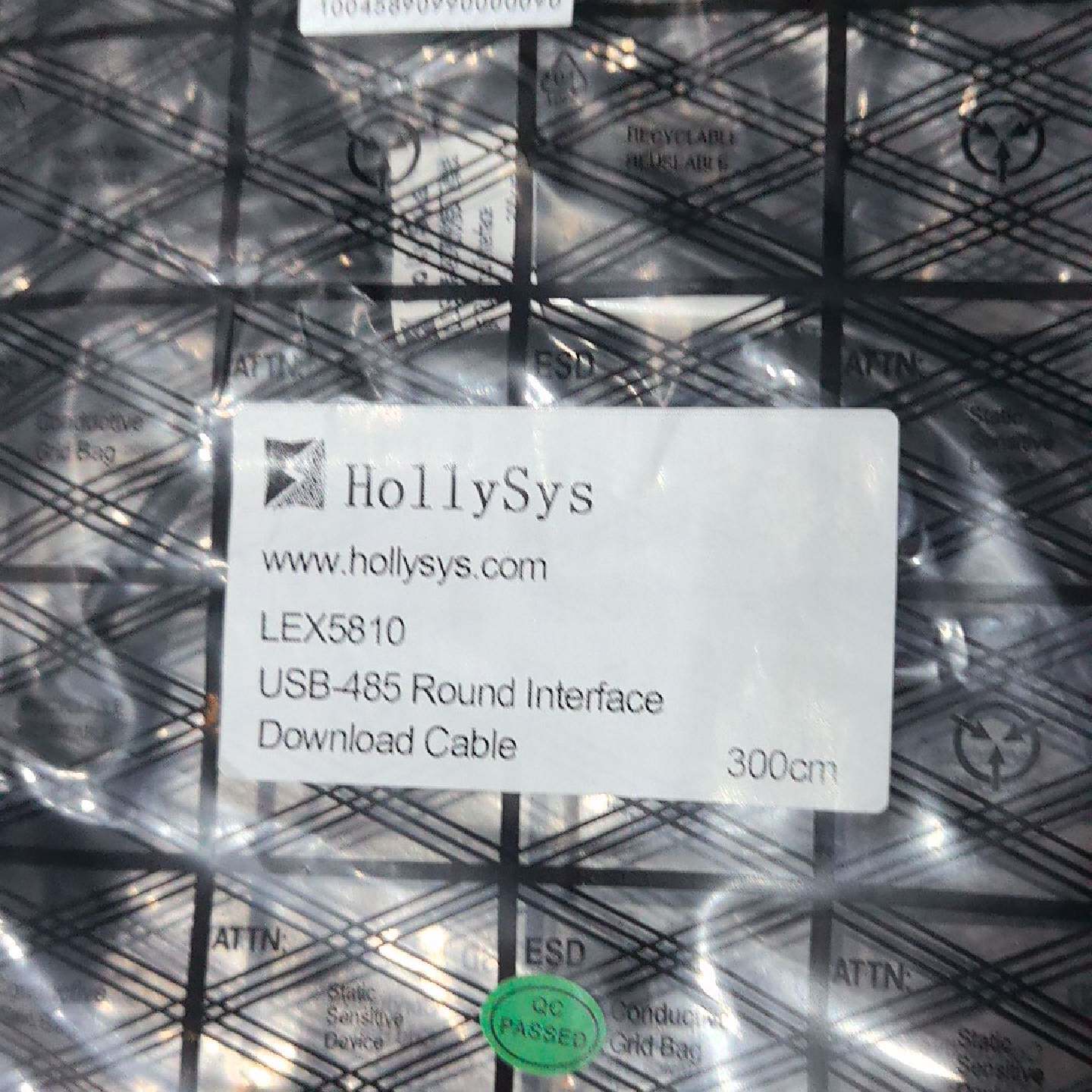 HollySys USB-485圆形接口下载线LEX5810—议价