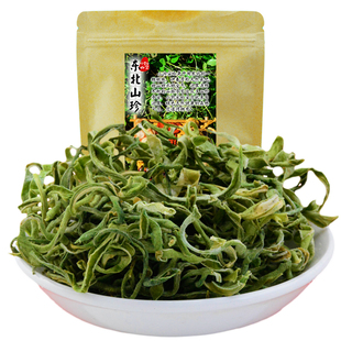 东北特产黑龙江伊春农家晒干小园油豆角丝干豆角干菜250g包邮