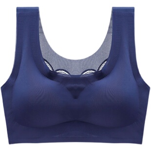 黛安娜文胸背心式大码薄款聚拢上托收副乳防下垂美背运动内衣女