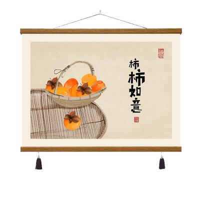 一件起订新中式电表箱装饰画