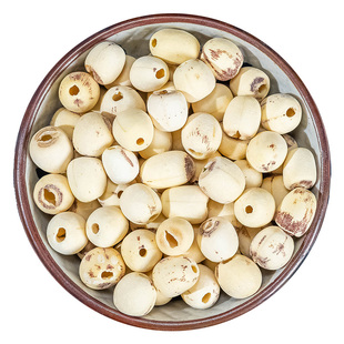 红莲子500g中药材去皮白莲子连子无芯新鲜去芯干货可配红枣四神汤