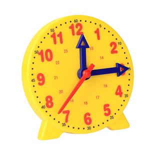 钟表模型教具学习时钟三针联动两认识时间幼儿童闹钟一年级小学生