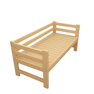 实木儿童床带护栏拼接床加宽床定制简易床架大人床边加长加宽神器