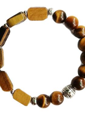 JUZITU潮流原创小众虎眼石手链