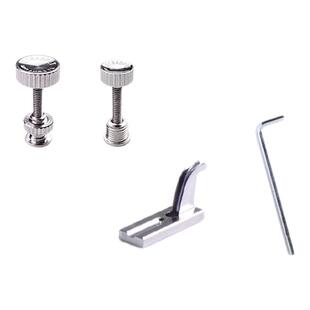 灵缇STRADPET 钛合金中小提琴球尾琴弦内置微调弦钩 4/4配件 1.0g