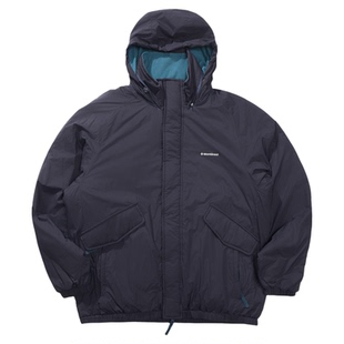 瞬时山野Monterest户外复古防泼水黑标P棉立领休闲藏帽棉服外套