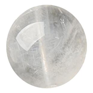 8A天然白水晶白幽灵散珠手串男女士diy手工手链项链五行多宝单珠