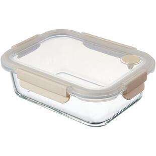 玻璃饭盒保鲜盒微波炉加热专用上班族带饭分格密封分隔带盖便当盒