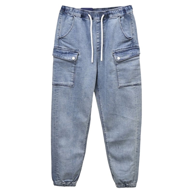 ABLE,JEANS束脚牛仔裤宽松休闲