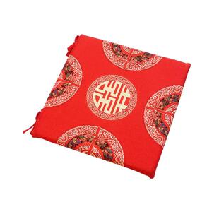 婚庆用品结婚新人敬茶跪垫靠垫创意结婚坐垫跪垫加厚喜字龙凤跪垫