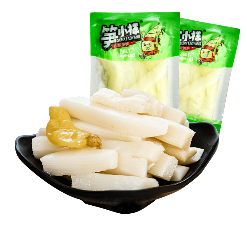 笋小样泡椒山笋笋片休闲小零食