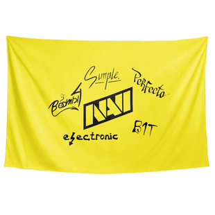 Navi战队CSGO反恐精英海报电竞应援旗周边定制装饰画背景墙布挂布