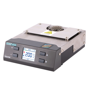 QUICK快克热风加热台853D数显恒温BGA返修拆焊台热风枪加热预热台