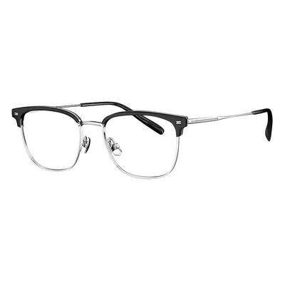 暴龙眼镜眉框钛架不规则型镜框近视男女可配防蓝光BT6030/BT6031