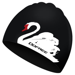 朵梵林泳帽女款 不勒头防水长发硅胶游泳帽加大成人泳帽泳镜套装