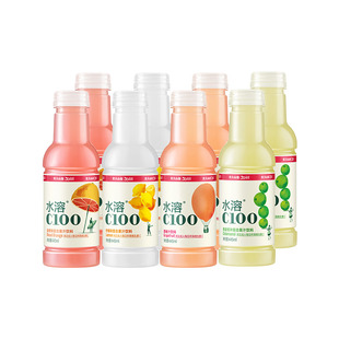 农夫山泉水溶C100饮料445ml*8瓶多口味组合满足每日维生素C