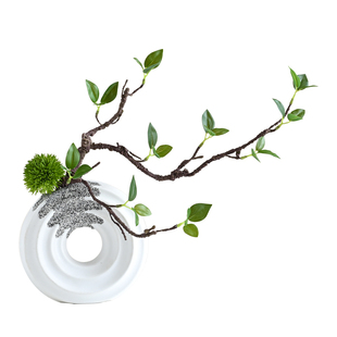 仿真花仿真绿植枯枝吊钟马醉木假花插花室内装饰花艺拍摄叶子逼真