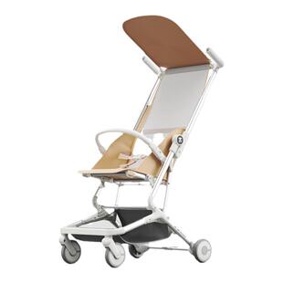 lecoco乐卡四轮口袋推车可坐可躺婴儿遛娃神器儿童折叠轻便可登机