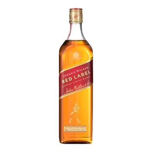 Johnniewalker尊尼获加红牌红方威士忌700ml可乐桶英国进口洋酒