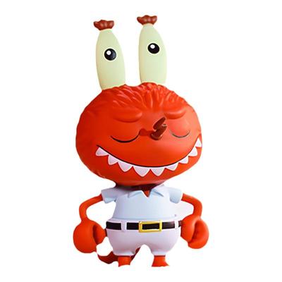 泡泡玛特labubu海绵宝宝盲盒