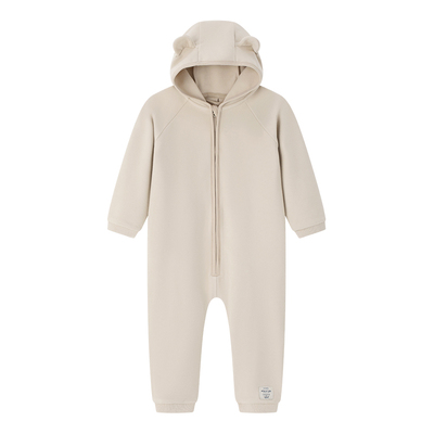 丹麦MINIATURE绒感婴儿连体服