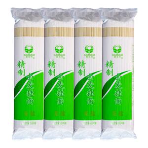 塞北雪全麦无盐挂面面条500g*4袋