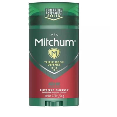 美国Mitchum止汗香体膏干爽净味