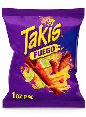 代购takis玉米卷美国进口零食酸外国好吃青柠味栗米卷爆火网红