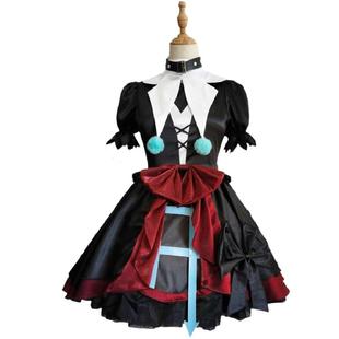 翼格 蛋仔派对COS 哑女斯黛拉 怨灵小丑阿巴 逃出惊魂夜cosplay服