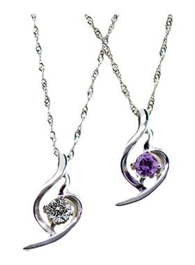 吊坠银送礼物女十字链项链