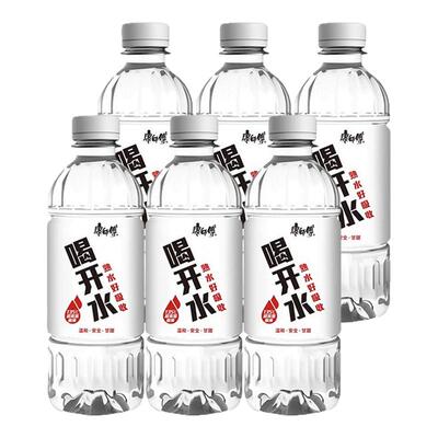 康师傅喝开水熟水380ml6瓶/12瓶