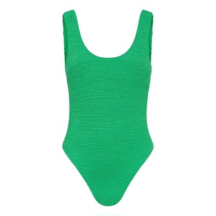 新款澳洲品牌It's**性感时尚多巴胺纯色大露背连体泳衣泳装女款