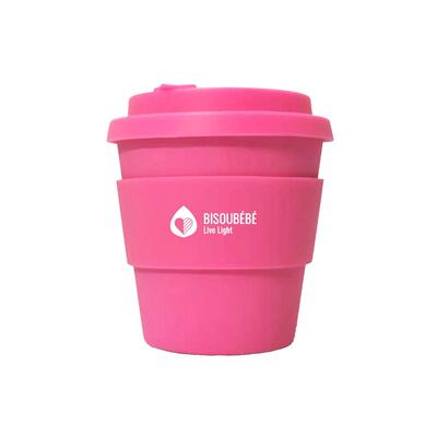 咖啡渣粉色随身杯FDA认证