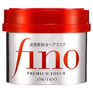 日本资生堂fino发膜芬浓护发素顺滑滋润毛躁烫染修复干枯2件装