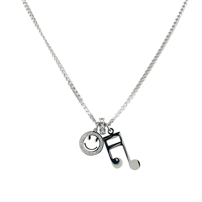 钛钢男女轻奢甜酷气质百搭项链