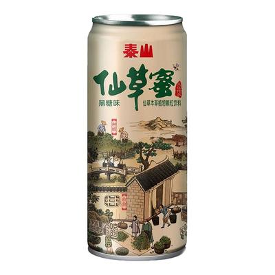 福建漳州特产泰山黑糖仙草蜜250克*12罐仙草本草植物颗粒饮料解渴