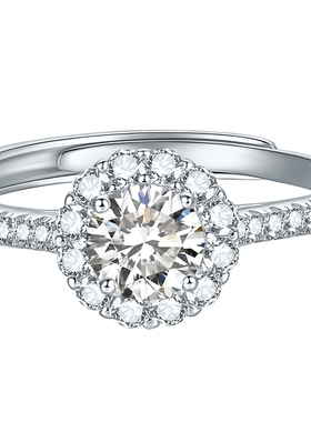 六桂福珠宝女925银时尚璀璨