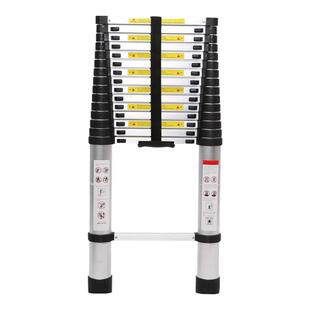 铝合金伸缩梯加厚加粗款电工专用3米5米六米八米九米十米人字直梯