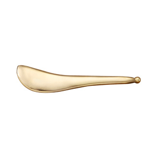 黄铜刮痧按摩板面部眼部纯铜制拨筋棒穴位按摩通用家用美容点穴笔