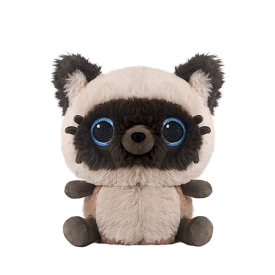 捉趣暹罗猫公仔可爱小猫咪玩偶