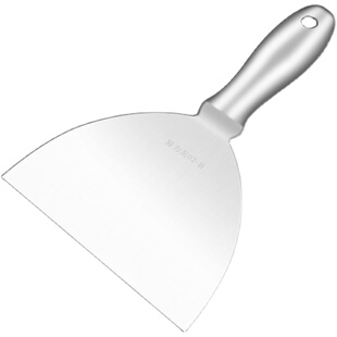 易力友不锈钢一体油灰刀铲刀厚薄弹性泥铲刀清洁刀腻子刀刮硅藻泥