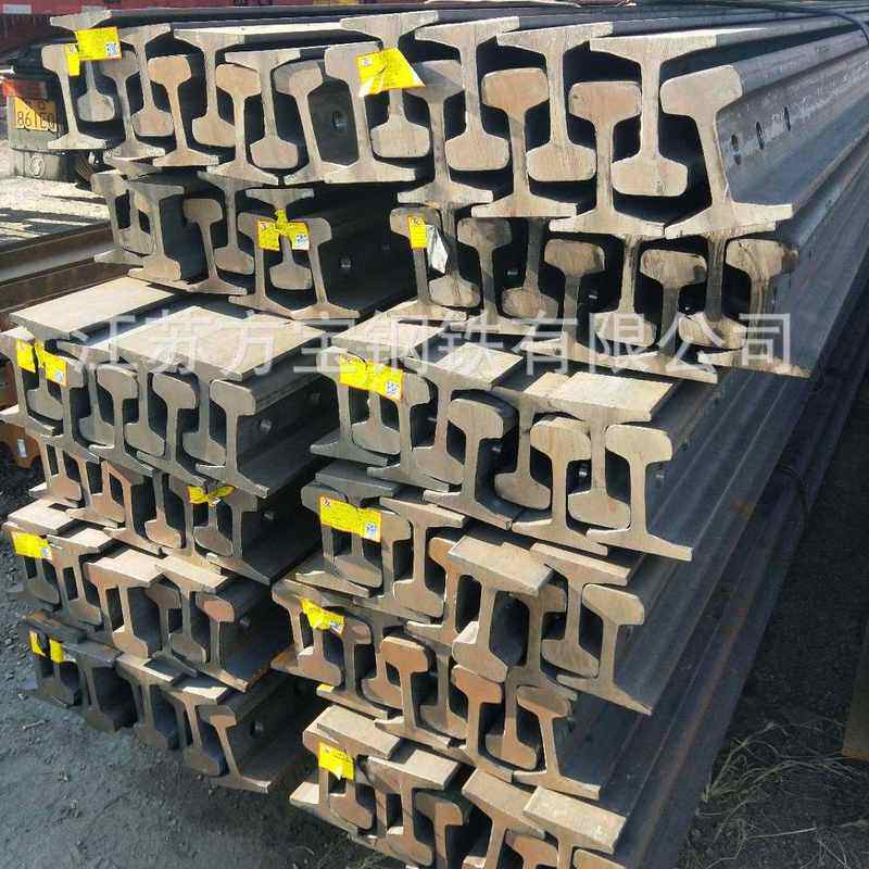 欧标EN13674 60E1钢轨50E2轨道钢54E1德标A100钢轨A120钢轨吊车轨