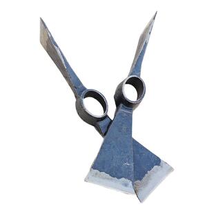 一体镐斧镐头镐斧两用户外镐锛开荒传统手艺冰镐锻打多功能宽刃两