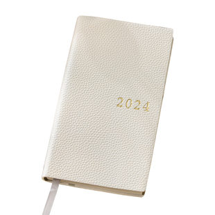 重磅加厚荔枝纹软皮2026年日程本a6周计划本效率手册时间管理365天商务办公工作周历笔记本本子定制可印logo