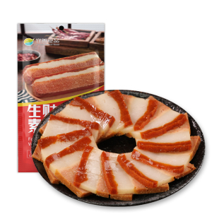 【齐善素食 生财素腊肉】佛家纯素斋菜素肉烟熏广式腊肠五花腊肉