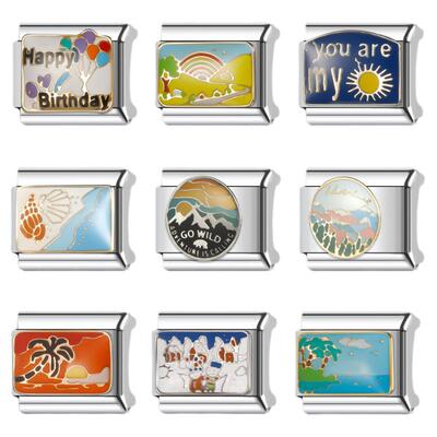 Trusta钛钢DIY饰品配件拼接手链