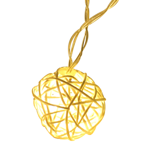 泰国藤球彩灯闪灯串灯满天星小彩灯网红灯房间布置装饰小彩灯卧室