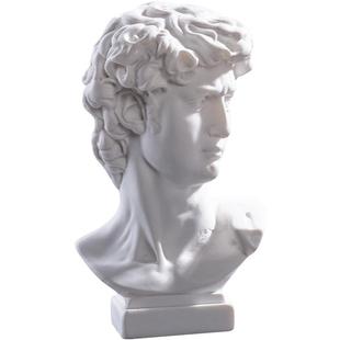 树脂小石膏像5-8cm迷你人物模型大卫琴女贝多芬莫扎特摆件美术教具绘画素描头像人像雕塑石膏体