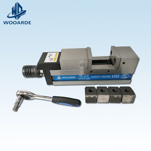 角固式精密油压虎钳DYV-4-130倍力油压钳CNC专用虎钳4寸开口130MM